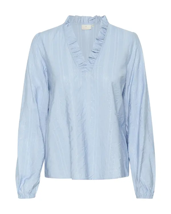 Kaffe Kaffe Bluza 'Sanni'  pastelno plava / svijetloplava