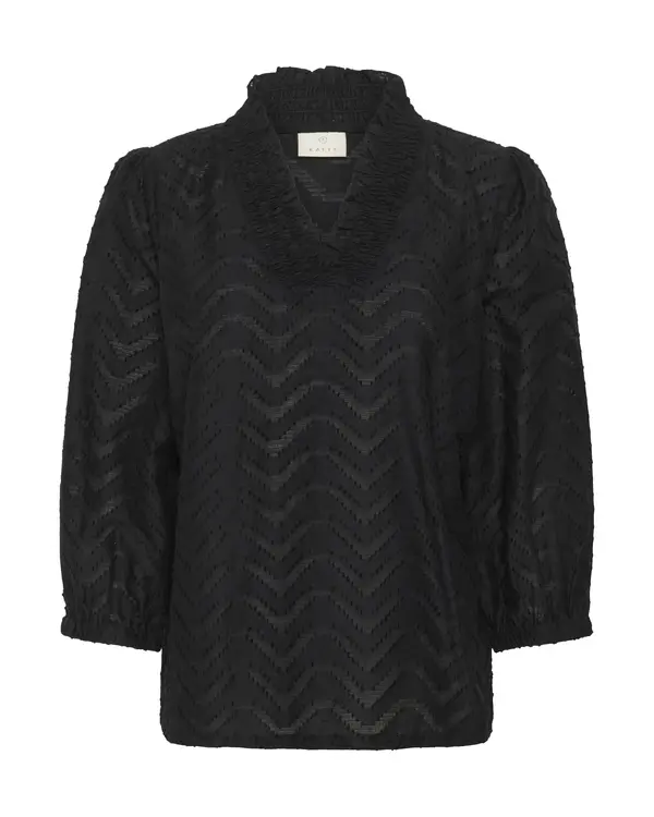 Kaffe Kaffe Bluza 'Victoria'  crna