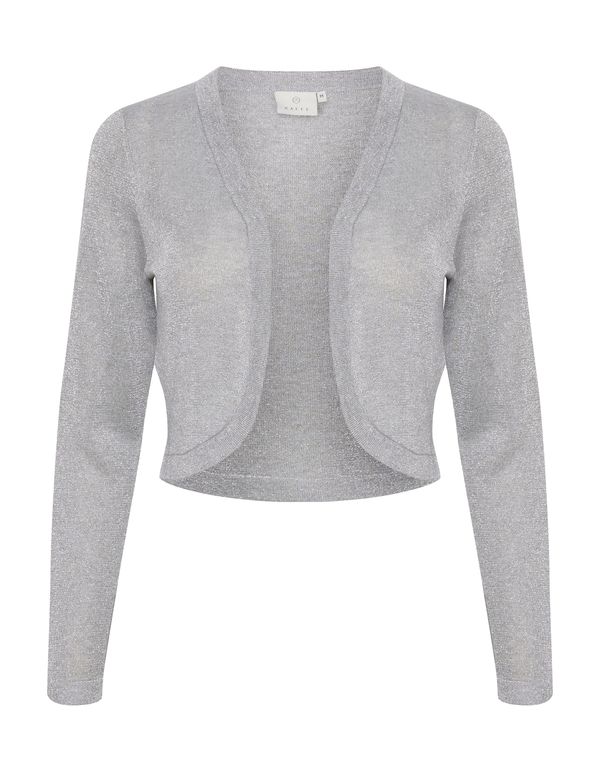 Kaffe Kaffe Bolero 'Ankra'  siva melange