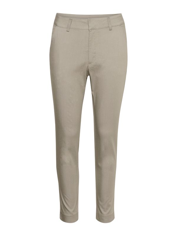 Kaffe Kaffe Chino hlače 'Lea'  bež siva