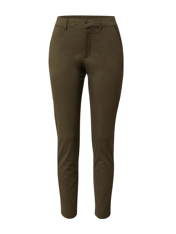 Kaffe Kaffe Chino hlače 'Lea'  kaki