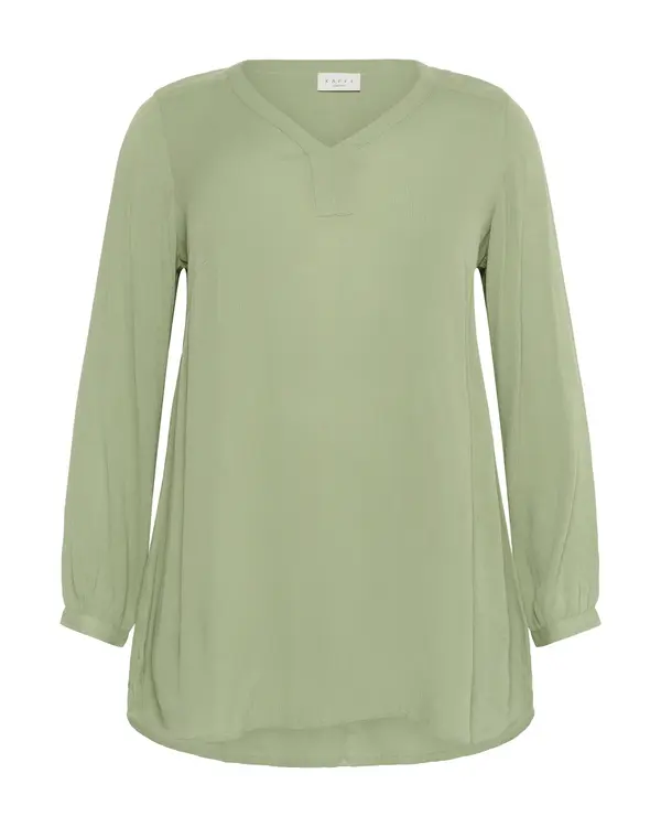 KAFFE CURVE KAFFE CURVE Bluza 'Ami'  kivi zelena