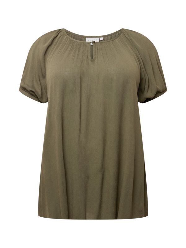 KAFFE CURVE KAFFE CURVE Bluza 'Ami'  maslinasta