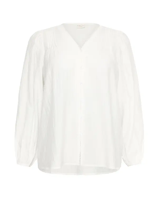 KAFFE CURVE KAFFE CURVE Bluza  bijela