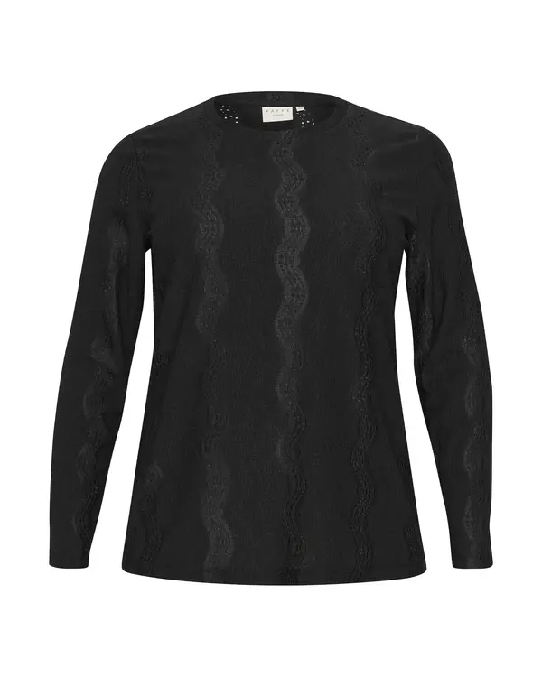 KAFFE CURVE KAFFE CURVE Bluza 'Celina'  crna