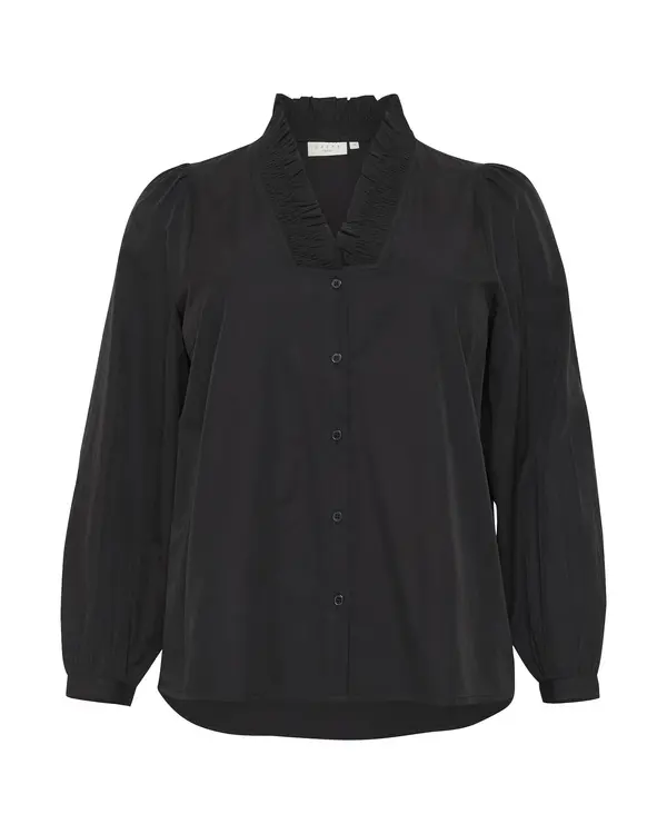KAFFE CURVE KAFFE CURVE Bluza 'KC Mai'  crna