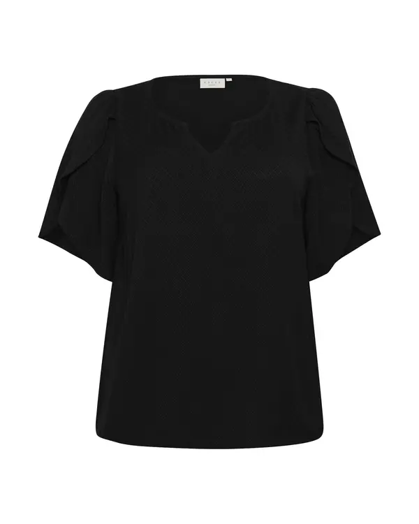 KAFFE CURVE KAFFE CURVE Bluza 'KC Minna'  crna