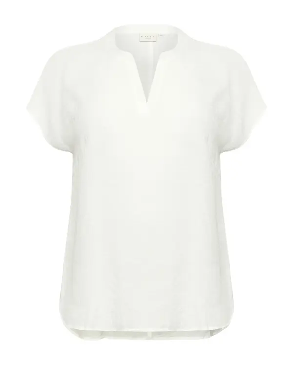 KAFFE CURVE KAFFE CURVE Bluza 'KCAlia'  bijela