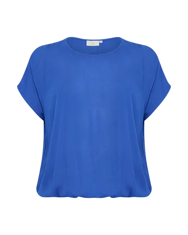 KAFFE CURVE KAFFE CURVE Bluza 'KCAmi'  tamno plava