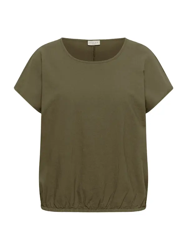 KAFFE CURVE KAFFE CURVE Bluza 'KCNana'  tamno zelena