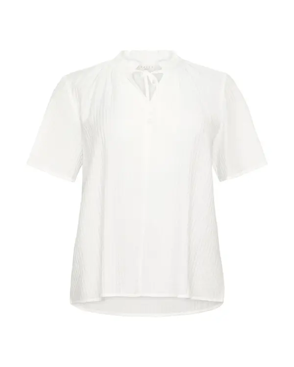 KAFFE CURVE KAFFE CURVE Bluza 'Lisana'  bijela