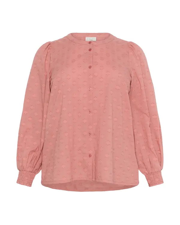 KAFFE CURVE KAFFE CURVE Bluza 'Loulou'  svijetloroza