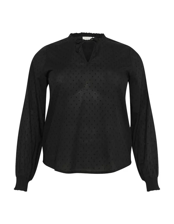KAFFE CURVE KAFFE CURVE Bluza 'Lynia'  antracit siva