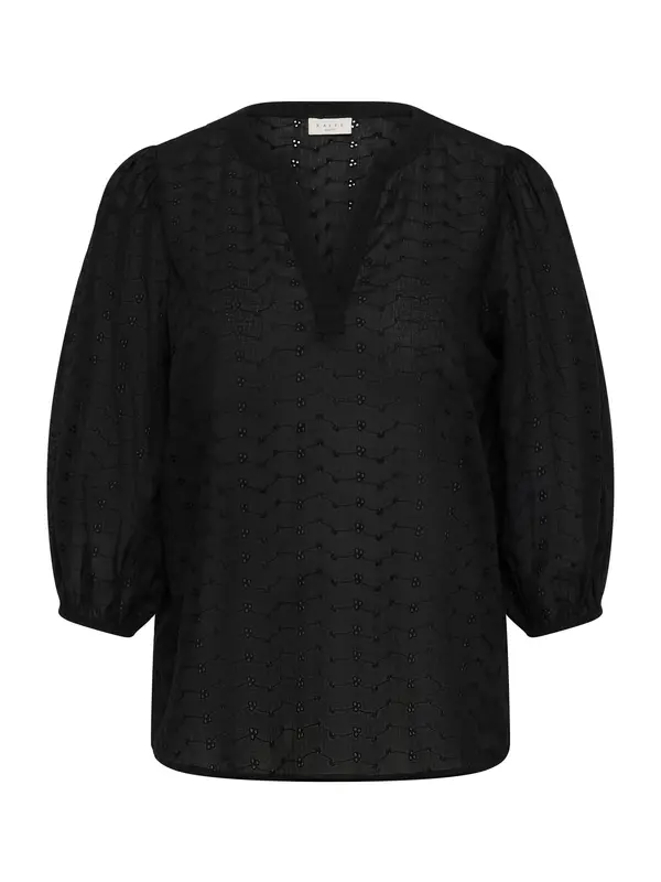 KAFFE CURVE KAFFE CURVE Bluza 'Maia'  crna