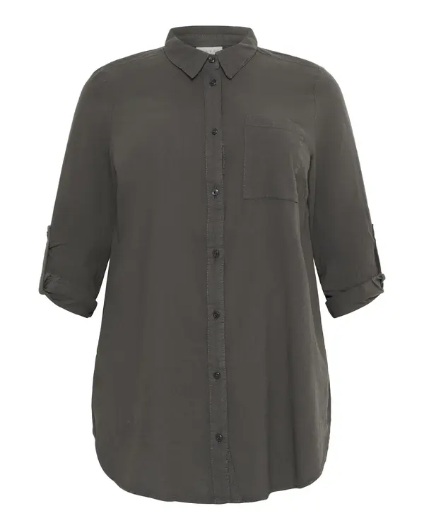 KAFFE CURVE KAFFE CURVE Bluza 'Nana'  antracit siva