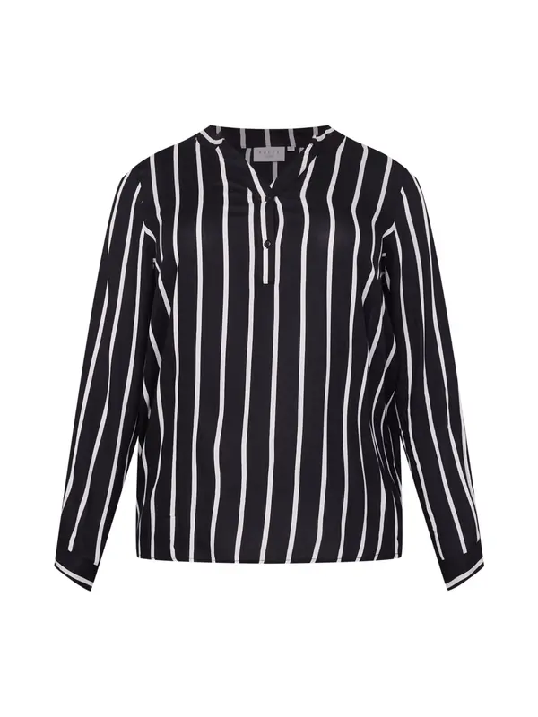 KAFFE CURVE KAFFE CURVE Bluza 'Sida'  crna / bijela