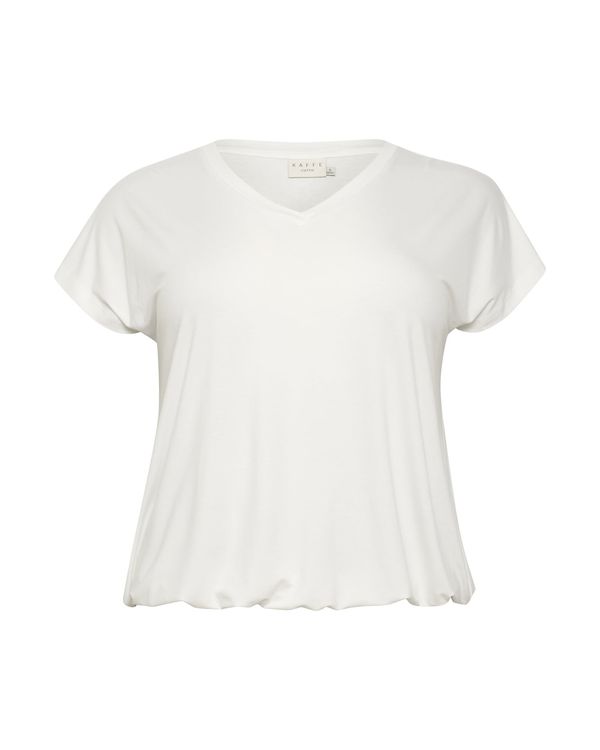 KAFFE CURVE KAFFE CURVE Majica 'Jena'  bijela