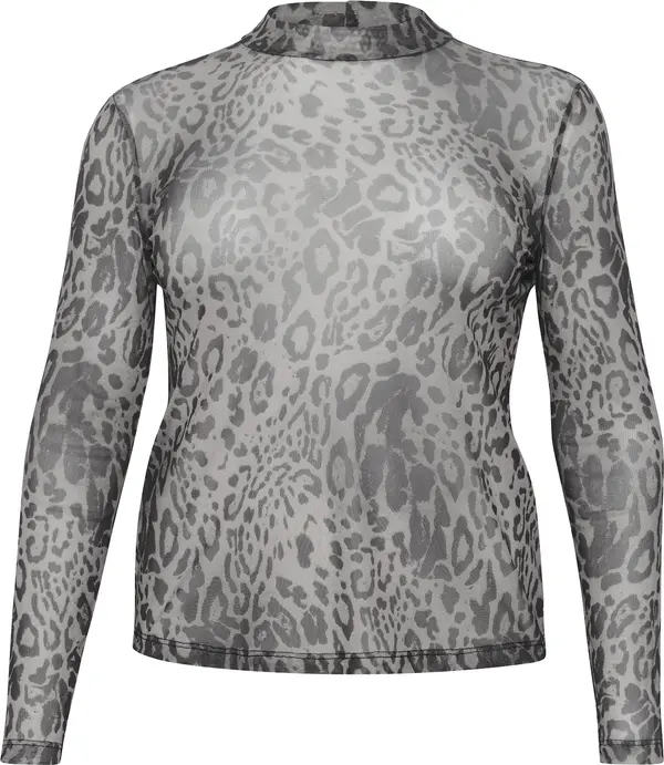 KAFFE CURVE KAFFE CURVE Majica 'Johanna'  siva