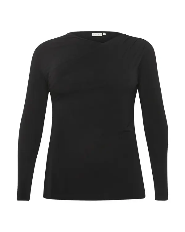 KAFFE CURVE KAFFE CURVE Majica 'KC Aidi'  crna