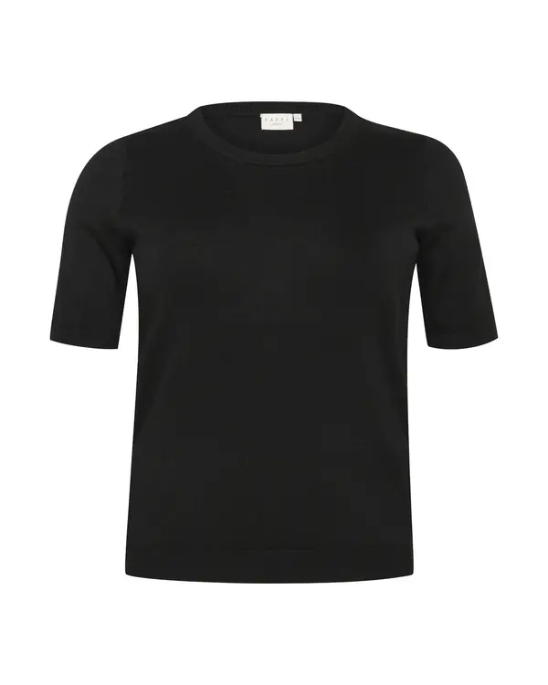 KAFFE CURVE KAFFE CURVE Pulover 'KC Lizzy'  crna