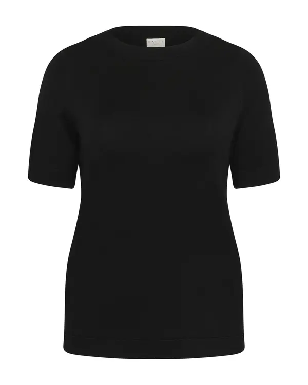 KAFFE CURVE KAFFE CURVE Pulover 'KCLizzy'  crna