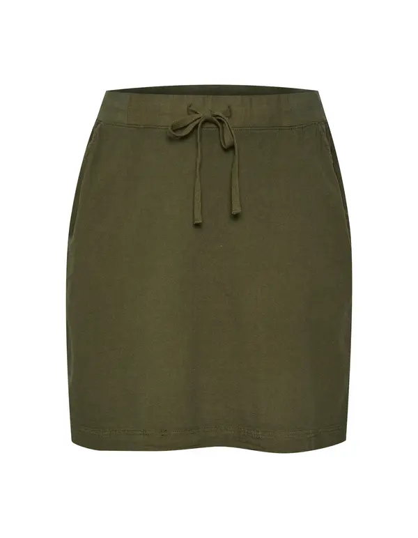 KAFFE CURVE KAFFE CURVE Suknja 'Cnana'  zelena