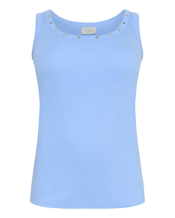KAFFE CURVE KAFFE CURVE Top 'KCCarina'  azur