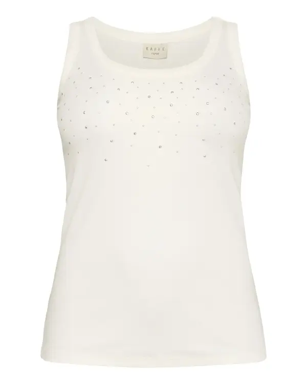 KAFFE CURVE KAFFE CURVE Top 'KCcarina'  bijela / bijela