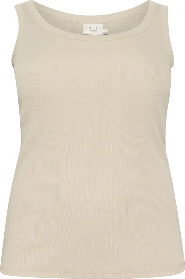 KAFFE CURVE KAFFE CURVE Top 'KCCarina'  svijetlosiva
