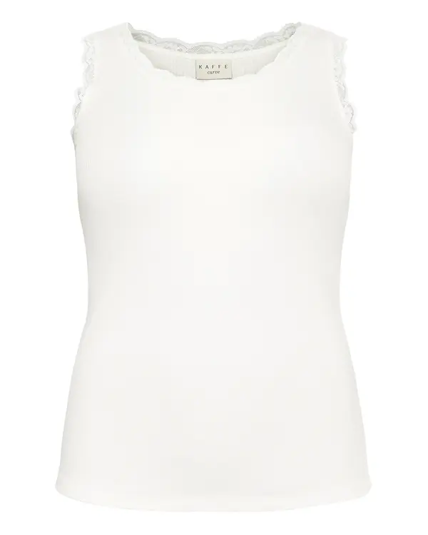 KAFFE CURVE KAFFE CURVE Top 'KComia'  bijela