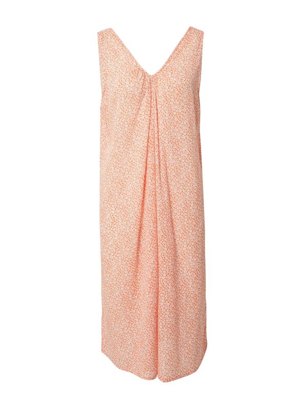 Kaffe Kaffe Haljina 'Isolde'  narančasta / bijela