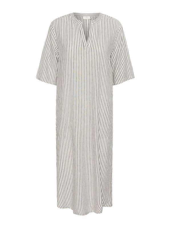 Kaffe Kaffe Haljina 'Milia'  crna / bijela