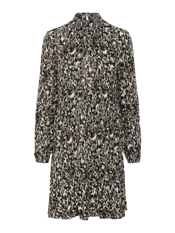 Kaffe Kaffe Haljina 'Riani'  siva / crna / bijela