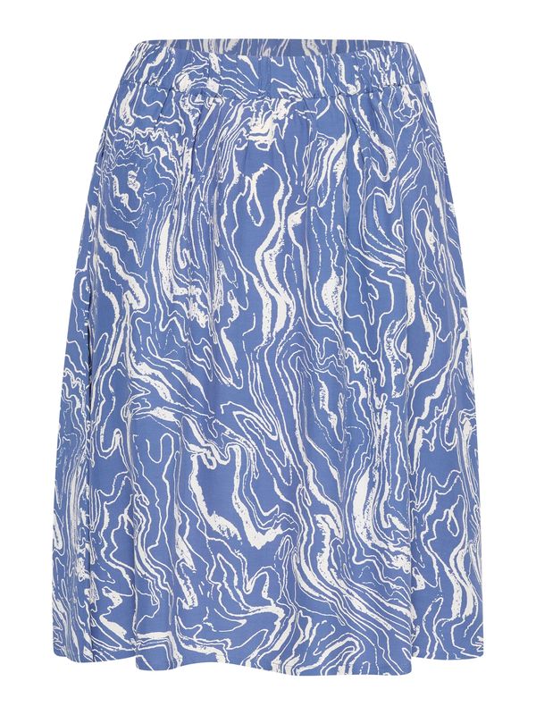 Kaffe Kaffe Suknja 'Arona'  indigo / bijela