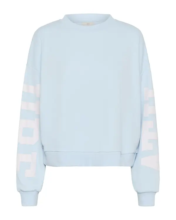 Kaffe Kaffe Sweater majica  nebesko plava