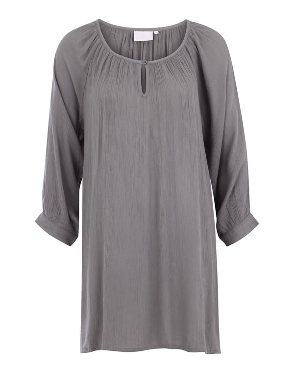 Kaffe Kaffe Tunika 'Amber'  svijetlosiva