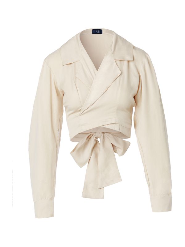 KAN KAN Bluza 'TRUFFLE'  kameno siva