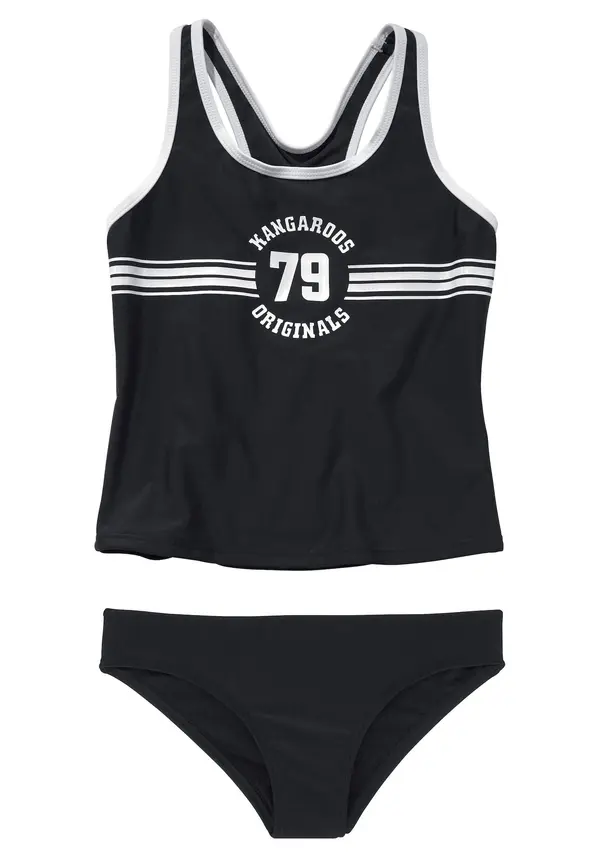 KangaROOS KangaROOS Bikini  crna / bijela