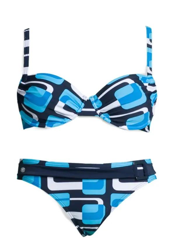 KangaROOS KangaROOS Bikini  nebesko plava / crna / bijela