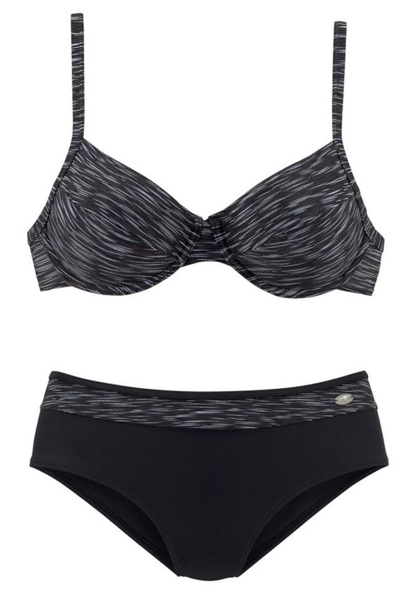 KangaROOS KangaROOS Bikini  siva / crna