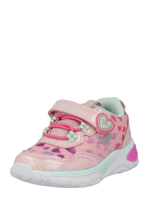 KangaROOS KangaROOS Otvorene cipele 'Mini'  tirkiz / bež siva / ljubičasto crvena / roza