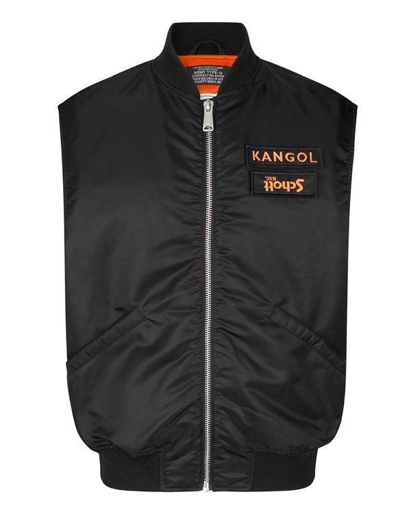 KANGOL KANGOL Prsluk  narančasta / crna