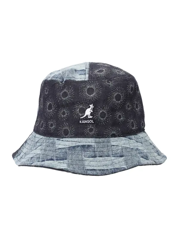 KANGOL KANGOL Šešir  morsko plava / plavi traper / bijela melange