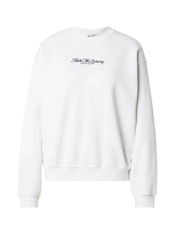 Kaotiko Kaotiko Sweater majica  mornarsko plava / bijela