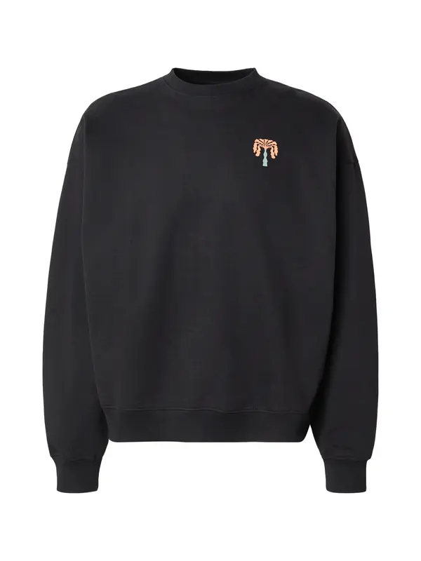 Kaotiko Kaotiko Sweater majica 'VIRGIN PARADISE'  crna