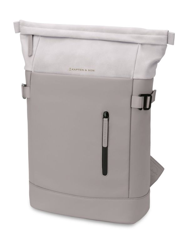 Kapten & Son Kapten & Son Ruksak 'Aarhus Muted Clay'  dimno siva / svijetlosiva / tamo siva