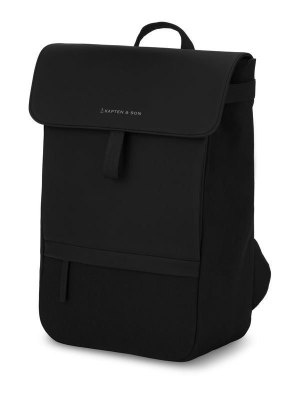 Kapten & Son Kapten & Son Ruksak 'Fyn Small All Black'  crna