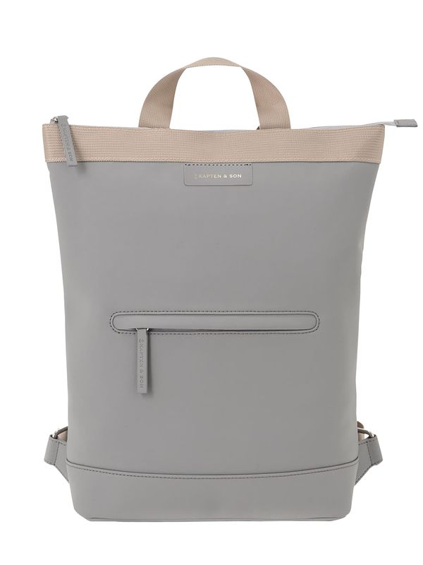 Kapten & Son Kapten & Son Ruksak 'Umeå Sand Grey'  pijesak / siva