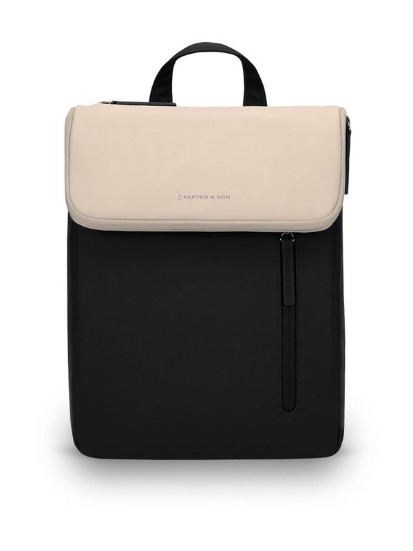 Kapten & Son Kapten & Son Ruksak 'Vallen Cream Black'  boja pijeska / crna