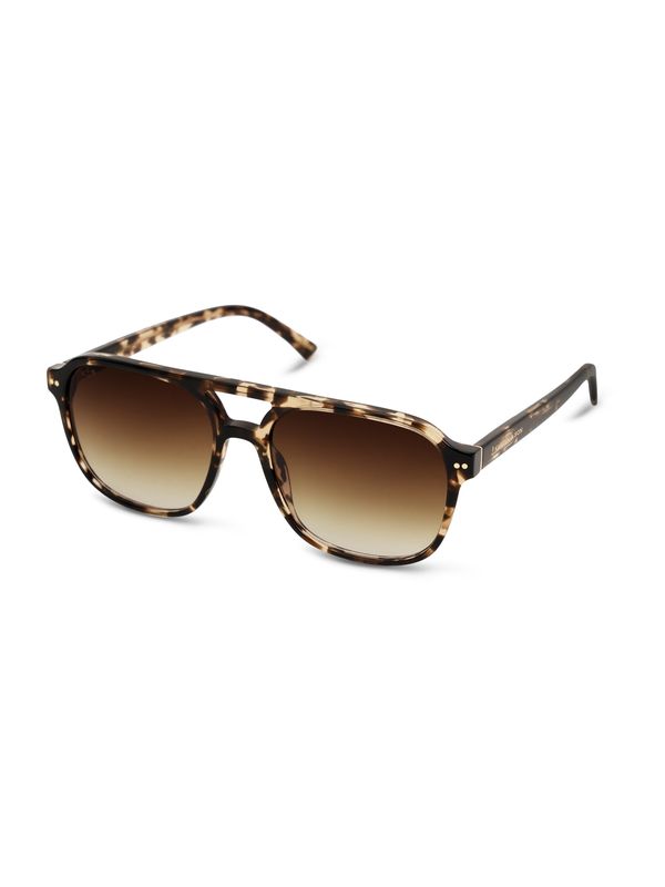 Kapten & Son Kapten & Son Sunčane naočale 'Zurich Oversize Crystal Tortoise Brown'  smeđa / svijetlosmeđa